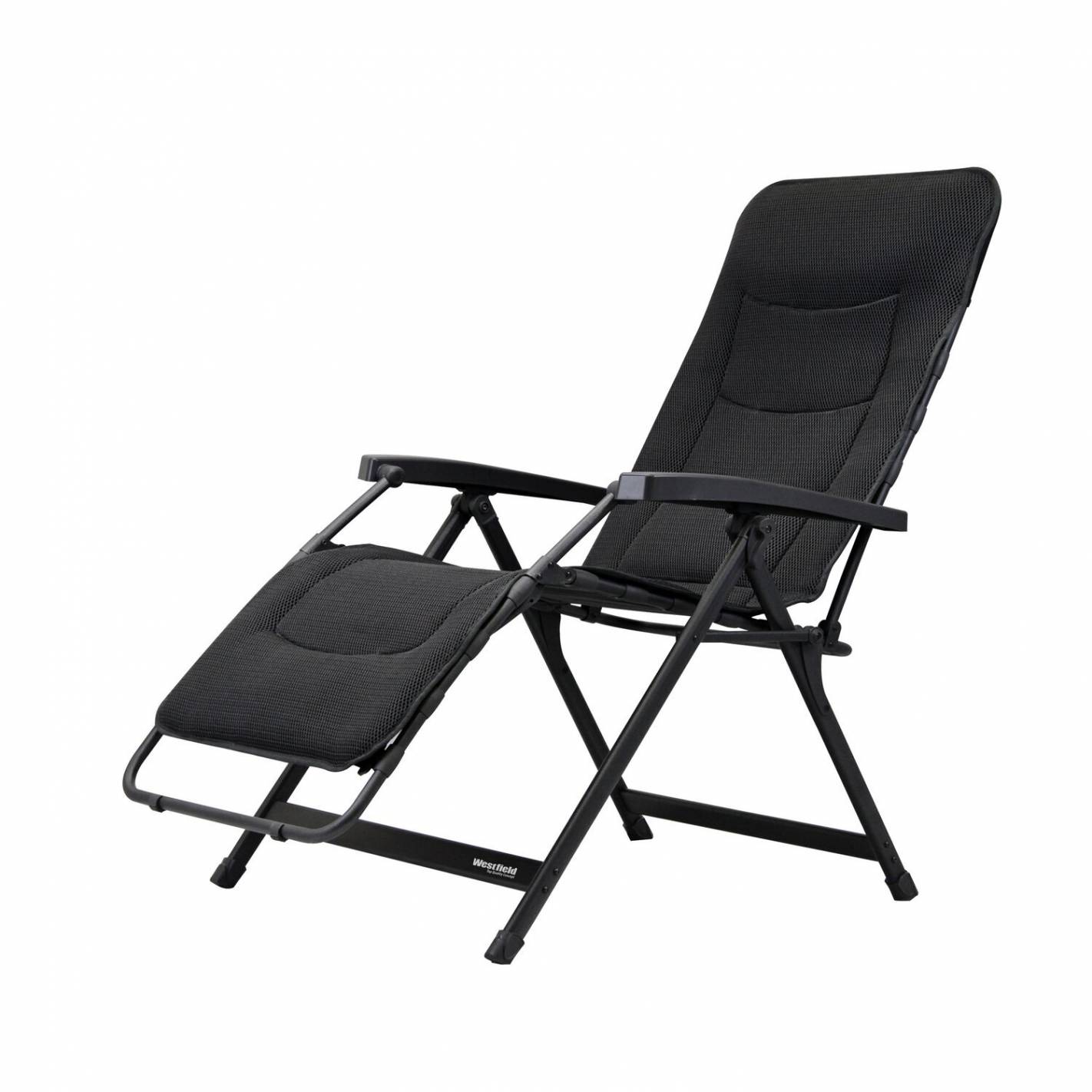 Fauteuil chaise inclinable de jardin exterieur - chaise relax design avec  coussins gris résine tressée meuble pro frco36623 - Conforama
