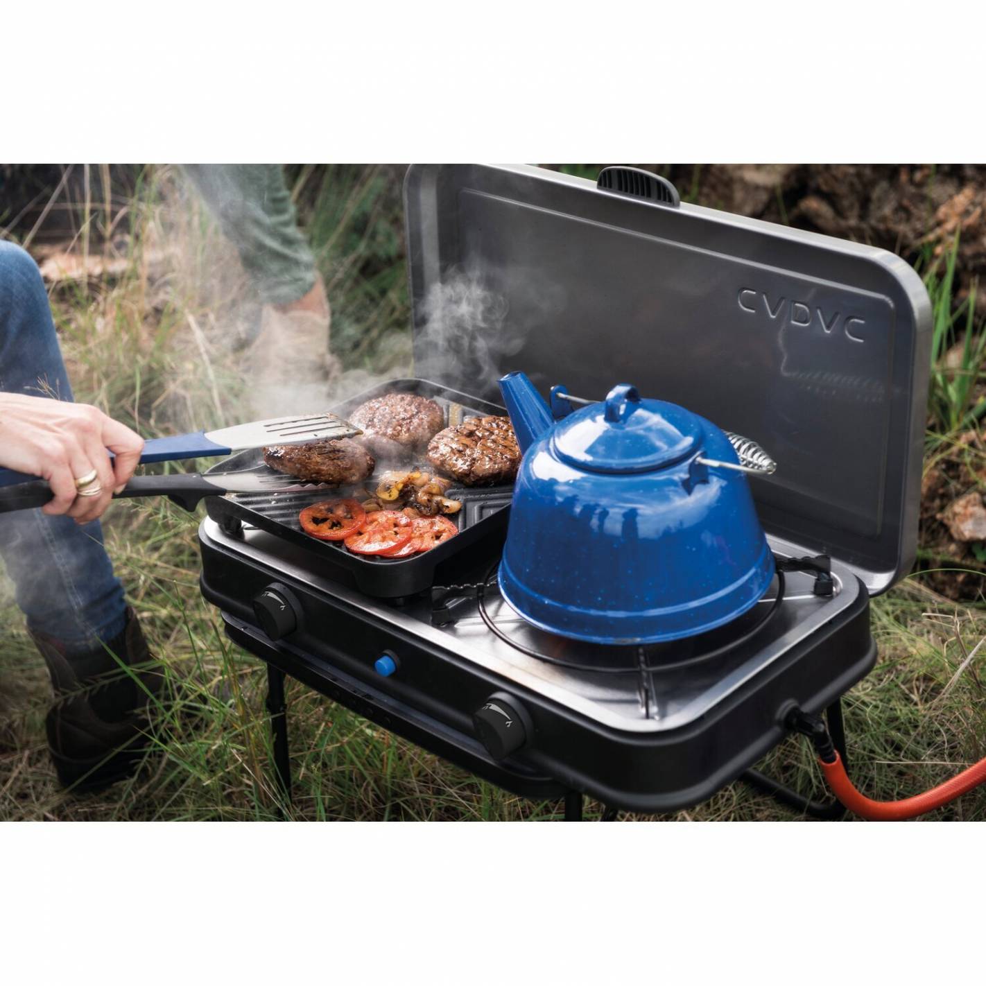 Réchaud 2 cook pro deluxe 2 pour camping - Just4Camper Cadac RG-214780