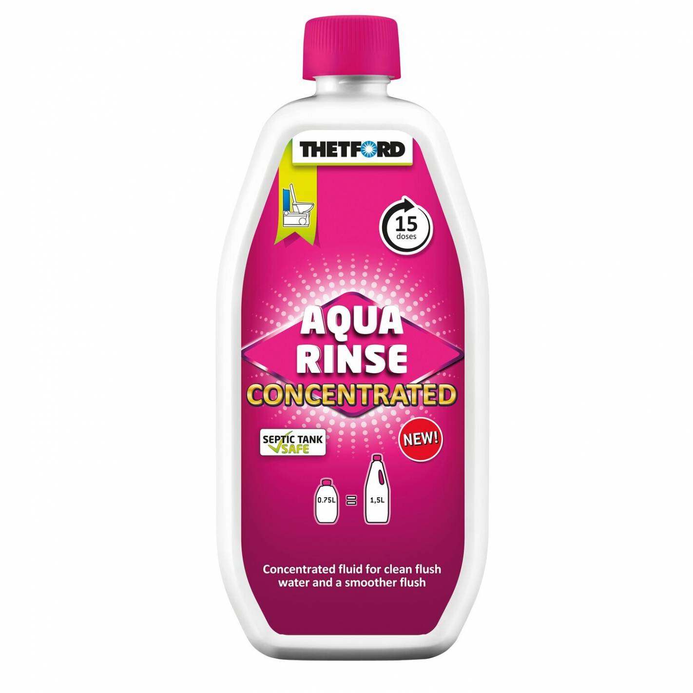 Aqua Rinse concentré rose pour WC chimiques - Just4Camper Thetford RG-166167