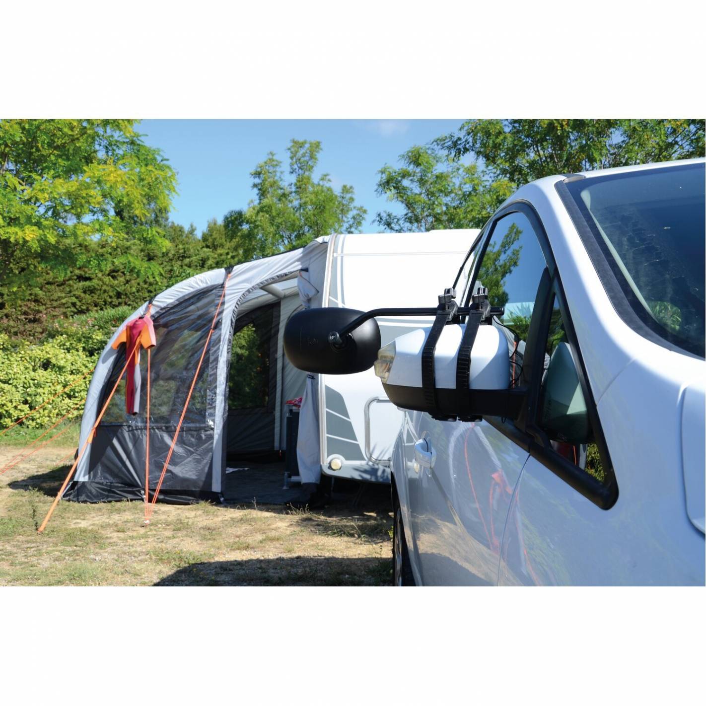 Rétroviseurs caravane adaptables tous véhicules Optima RG-116634