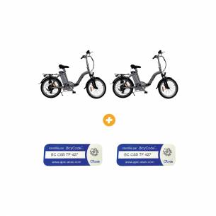 CLC Accessoires - Vélo à assistance électrique Confort 20P Rouge 13 Amp  PACK653 - Groupe CLC Loisirs