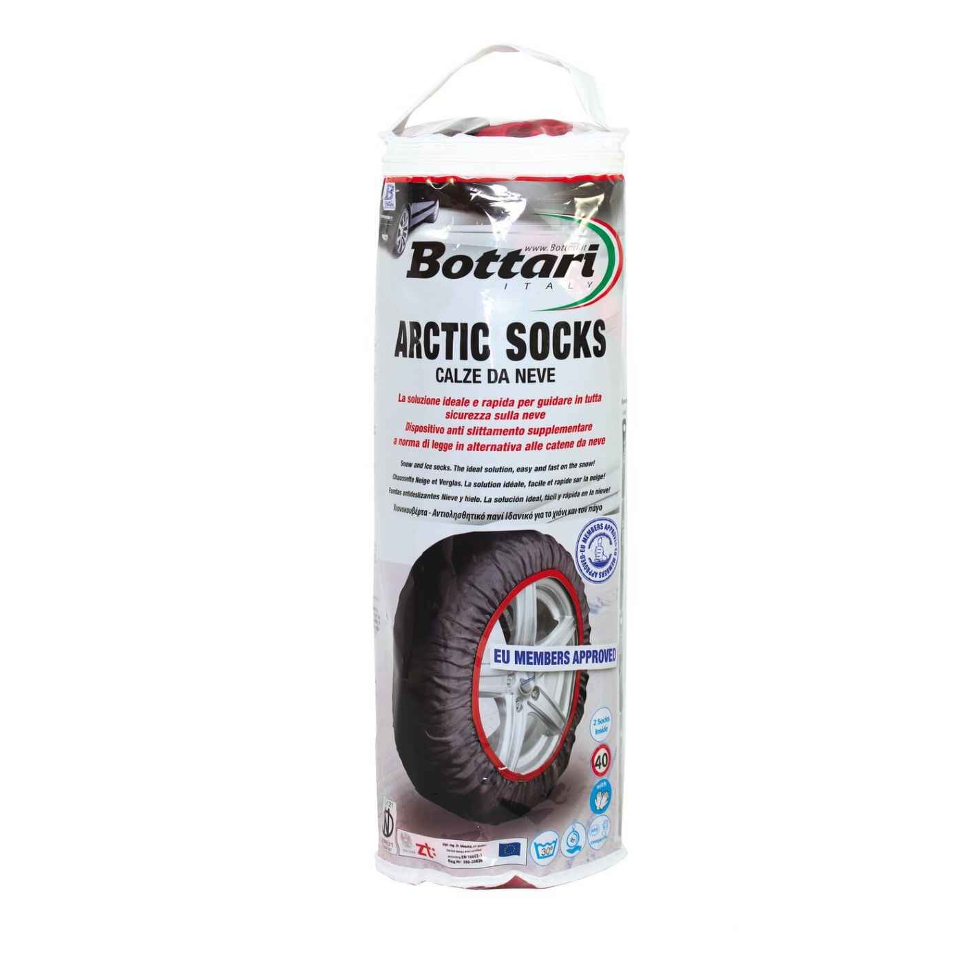 Chaussettes à neige textile Arctic - Just4Camper Bottari RG-9Q58711