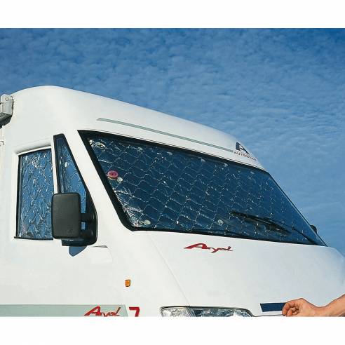 Protection isotherme pare brise et vitres latérales camping-car