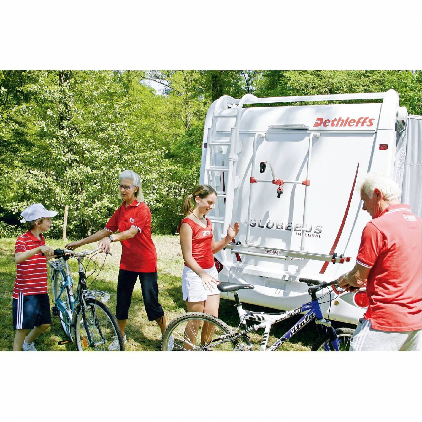 Porte-vélos Carry-Bike spécial camping-car - Just4Camper Fiamma RG-0Q614